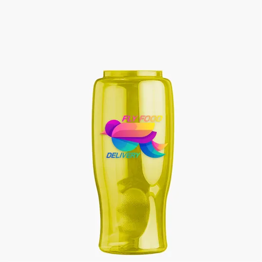 Garyline® Poly+ Bottle with Oval Crest Lid, 27 oz. — view 217