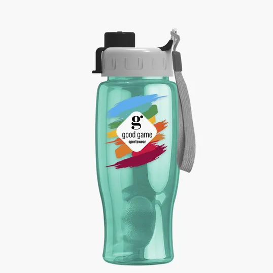 Garyline® Poly+ Bottle with Quick-Snap Lid, 27 oz. — view 45