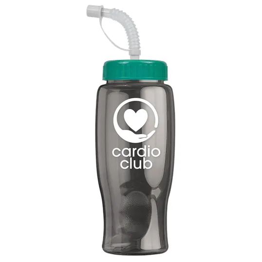 Garyline® Poly+ Bottle with Straw Lid, 27 oz. — view 137