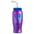 Garyline® Poly+ Bottle with Straw Lid, 27 oz. — view 135