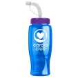 Garyline® Poly+ Bottle with Straw Lid, 27 oz. — view 150