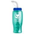Garyline® Poly+ Bottle with Straw Lid, 27 oz. — view 132