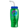 Garyline® Poly+ Bottle with Straw Lid, 27 oz. — view 126