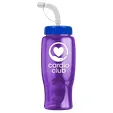 Garyline® Poly+ Bottle with Straw Lid, 27 oz. — view 134