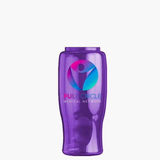 Garyline® Poly+ Bottle with Straw Lid, 27 oz. — view 189