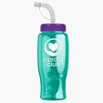 Garyline® Poly+ Bottle with Straw Lid, 27 oz. — view 205