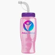 Garyline® Poly+ Bottle with Straw Lid, 27 oz. — view 157