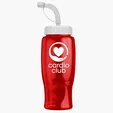 Garyline® Poly+ Bottle with Straw Lid, 27 oz. — view 170