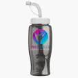 Garyline® Poly+ Bottle with Straw Lid, 27 oz. — view 207