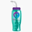 Garyline® Poly+ Bottle with Straw Lid, 27 oz. — view 159