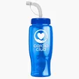 Garyline® Poly+ Bottle with Straw Lid, 27 oz. — view 199