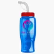 Garyline® Poly+ Bottle with Straw Lid, 27 oz. — view 197