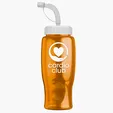 Garyline® Poly+ Bottle with Straw Lid, 27 oz. — view 167