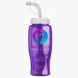 Garyline® Poly+ Bottle with Straw Lid, 27 oz. — view 173