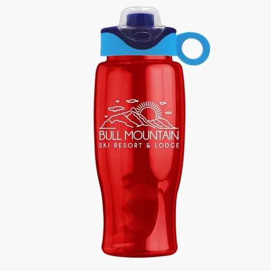 Garyline® Poly+ Bottle with Two-Tone Drink-Thru Lid, 27 oz. — view 27