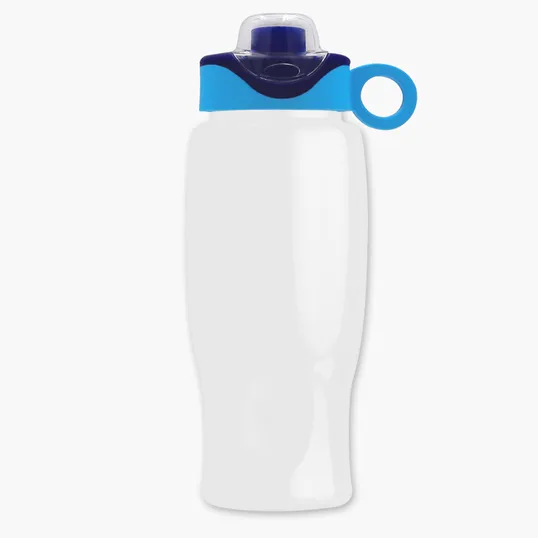 Garyline® Poly+ Bottle with Two-Tone Drink-Thru Lid, 27 oz.