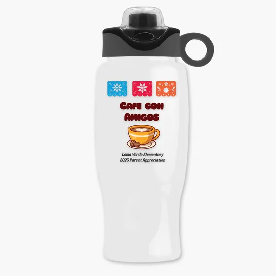 Garyline® Poly+ Bottle with Two-Tone Drink-Thru Lid, 27 oz. — view 22