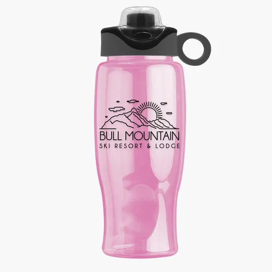 Garyline® Poly+ Bottle with Two-Tone Drink-Thru Lid, 27 oz. — view 50