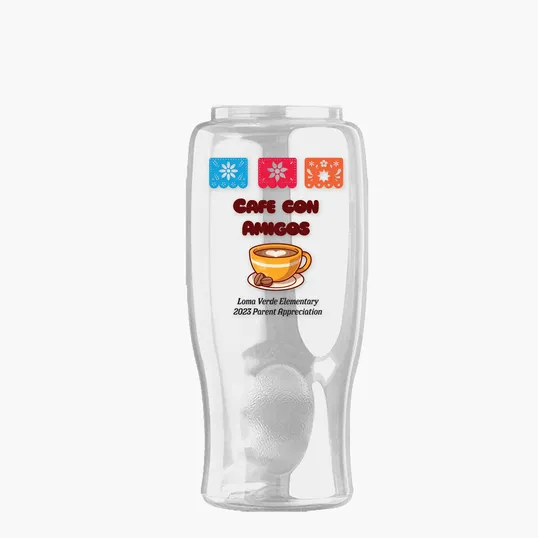 Garyline® Poly+ Bottle with Two-Tone Drink-Thru Lid, 27 oz. — view 12