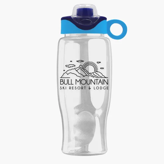 Garyline® Poly+ Bottle with Two-Tone Drink-Thru Lid, 27 oz. — view 7