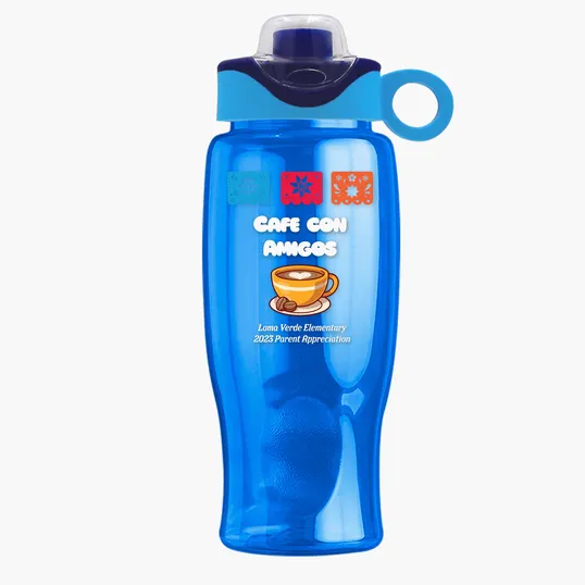 Garyline® Poly+ Bottle with Two-Tone Drink-Thru Lid, 27 oz. — view 31