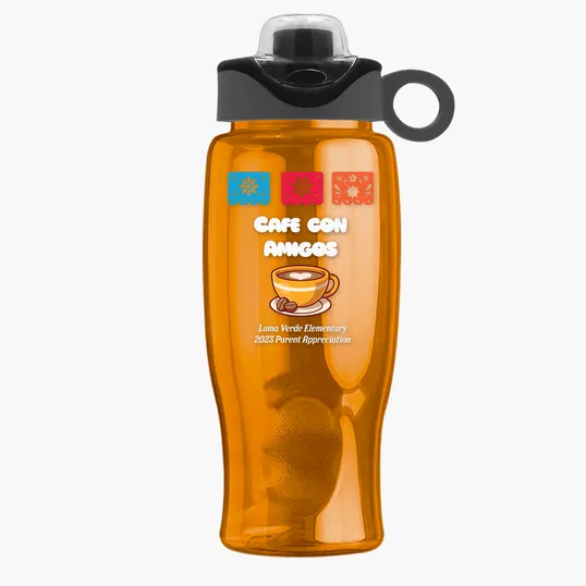 Garyline® Poly+ Bottle with Two-Tone Drink-Thru Lid, 27 oz. — view 49