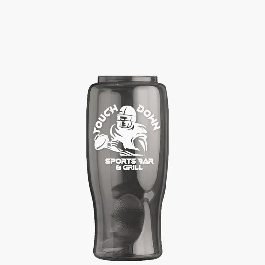 Garyline® Poly+ Bottle with Flip-Straw, Swivel-Handle Lid, 27 oz. — view 22