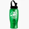 Garyline® Poly+ Bottle with Flip-Straw, Swivel-Handle Lid, 27 oz. — view 28