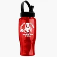 Garyline® Poly+ Bottle with Flip-Straw, Swivel-Handle Lid, 27 oz. — view 40