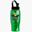 Garyline® Poly+ Bottle with Flip-Straw, Swivel-Handle Lid, 27 oz. — view 29