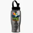 Garyline® Poly+ Bottle with Flip-Straw, Swivel-Handle Lid, 27 oz. — view 20
