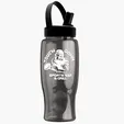 Garyline® Poly+ Bottle with Flip-Straw, Swivel-Handle Lid, 27 oz. — view 21