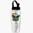 Garyline® Poly+ Bottle with Flip-Straw, Swivel-Handle Lid, 27 oz. — view 9