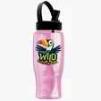 Garyline® Poly+ Bottle with Flip-Straw, Swivel-Handle Lid, 27 oz. — view 37