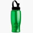 Garyline® Poly+ Bottle with Flip-Straw, Swivel-Handle Lid, 27 oz. — view 52
