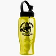 Garyline® Poly+ Bottle with Flip-Straw, Swivel-Handle Lid, 27 oz. — view 13