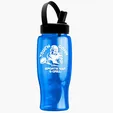 Garyline® Poly+ Bottle with Flip-Straw, Swivel-Handle Lid, 27 oz. — view 25