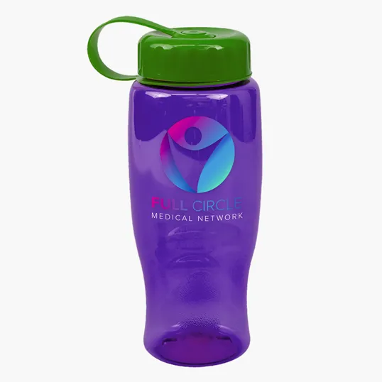 Garyline® Poly+ Bottle with Tethered Lid, 27 oz. — view 70
