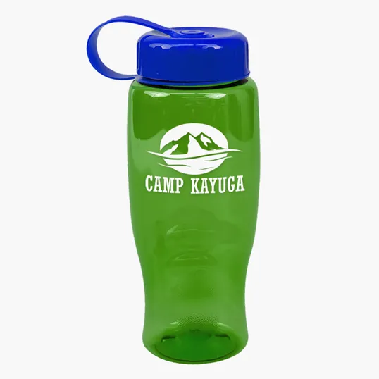 Garyline® Poly+ Bottle with Tethered Lid, 27 oz. — view 90