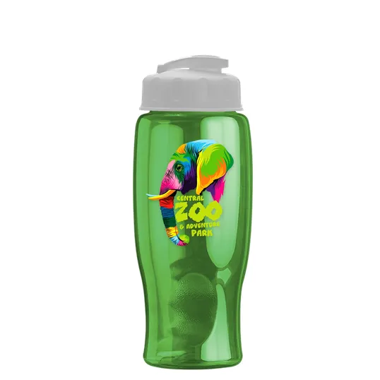 Garyline® Poly+ Bottle with Flip-Top Lid, 27 oz. — view 282