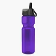 Garyline® Champ Bottle with Ring-Straw Lid, 28 oz. — view 10