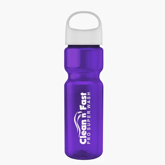Garyline® Champ Bottle with Oval Crest Lid, 28 oz. — view 179