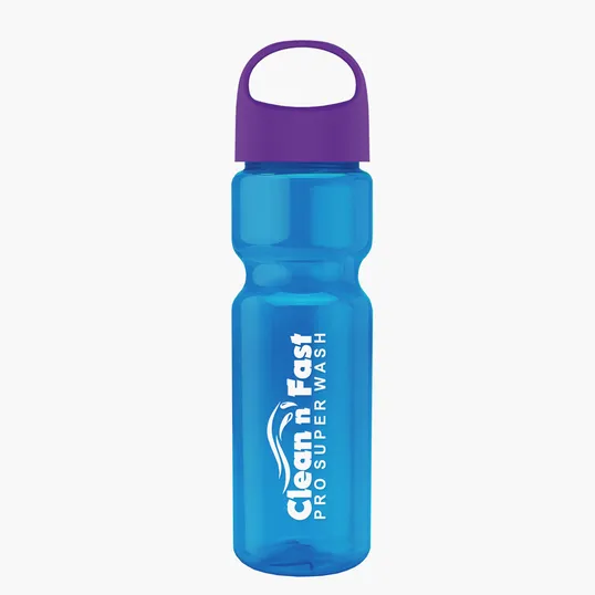 Garyline® Champ Bottle with Oval Crest Lid, 28 oz. — view 166