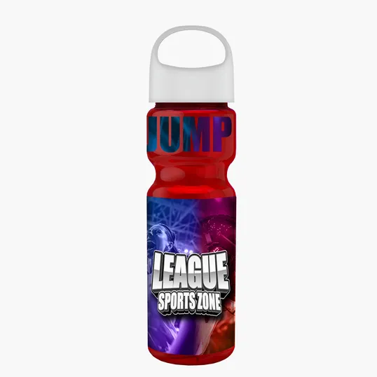 Garyline® Champ Bottle with Oval Crest Lid, 28 oz. — view 191