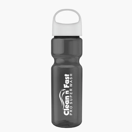 Garyline® Champ Bottle with Oval Crest Lid, 28 oz. — view 180