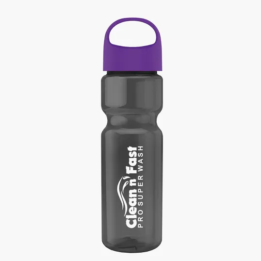 Garyline® Champ Bottle with Oval Crest Lid, 28 oz. — view 164