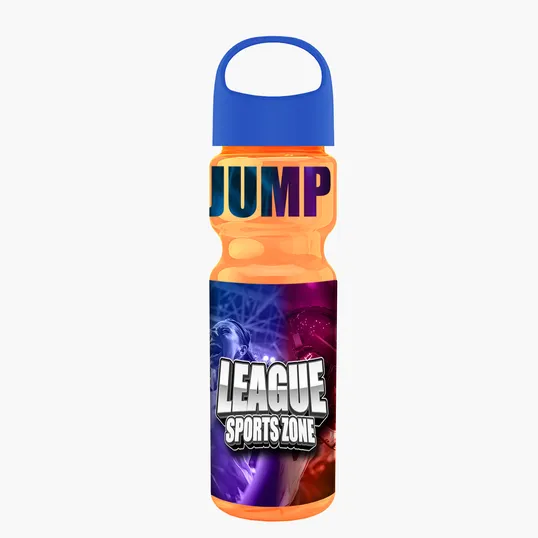 Garyline® Champ Bottle with Oval Crest Lid, 28 oz. — view 157