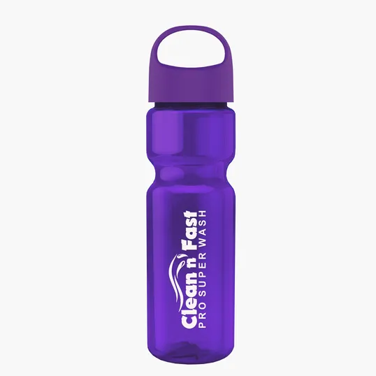 Garyline® Champ Bottle with Oval Crest Lid, 28 oz. — view 177