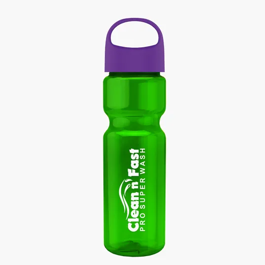 Garyline® Champ Bottle with Oval Crest Lid, 28 oz. — view 168