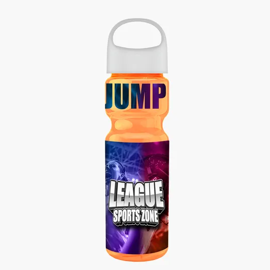 Garyline® Champ Bottle with Oval Crest Lid, 28 oz. — view 189